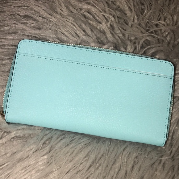 Kate Spade Atoll Blue Cameron Street Lacey Wallet - Picture 5 of 5